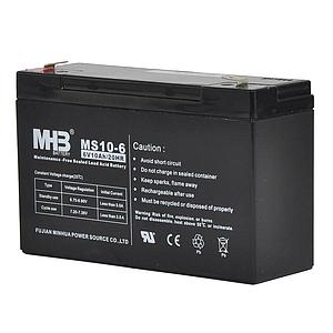 Batterij 6V 10Ah voor S40