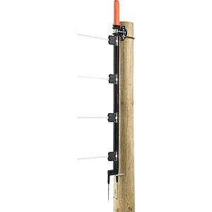 Meerdraadse doorgangsset 4x12.5mm lint wit 6m