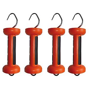 Softgrip poortgreep oranje cord/draad RVS value pack (4)