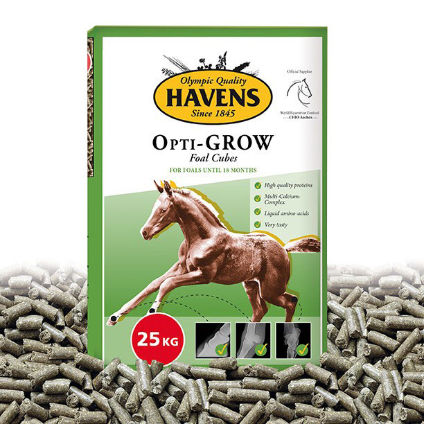 Veulenkorrel Havens - optigrow25Kg