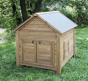 Kleinveehok voor kippen of konijnen, 105 x 100 x 108 cm