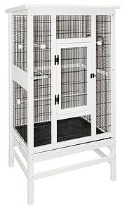 Vogelvolière van hout 82 x 67 x 151 cm