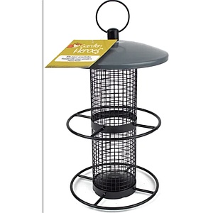 Voedersilo Voor Pinda's Metaal Dubbledek 15*25cm