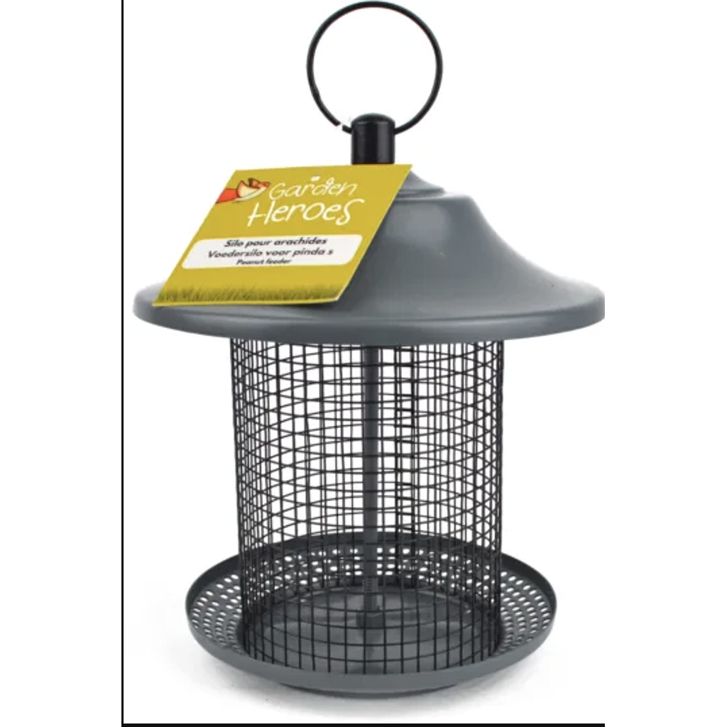 Voedersilo Pinda's Breed Metaal 18*21 cm Garden Heroes