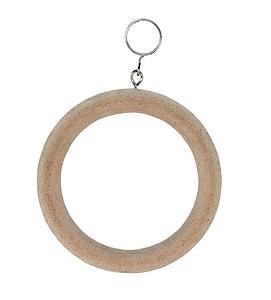 Ringschommel van hout, ø 10 cm 