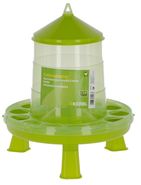 Voederautom. v. 14,4 l/12 kg, met voeten, voor pluimvee